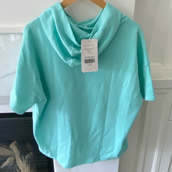 Fabletics Brand New With Tags Hoodie Coverup Blue - Picture 2 of 3